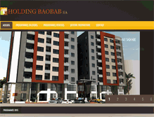 Tablet Screenshot of baobabsa.com